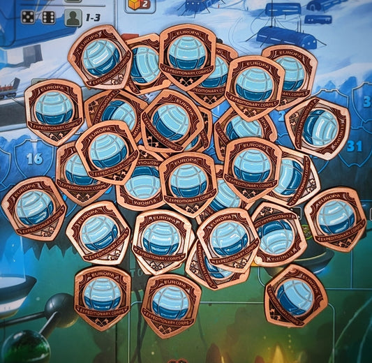 The Artemis Project - 30 Metal Expedition tokens