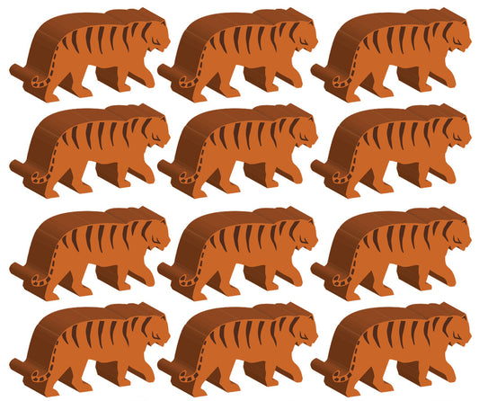 Endangered: Stripey tigers