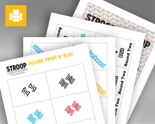 Stroop Deluxe Print'n Play - Grand Gamers Guild